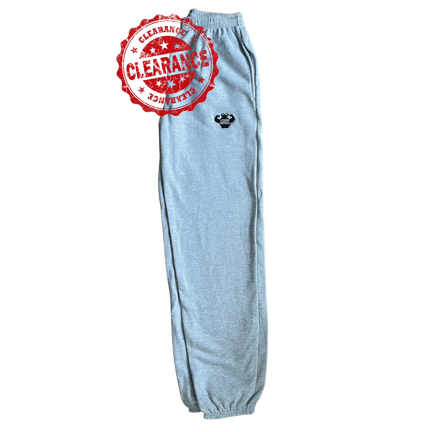 CLEARANCE - Strong and Humble Embroidered Logo Sweatpants Sweatpants - Strong and Humble Apparel