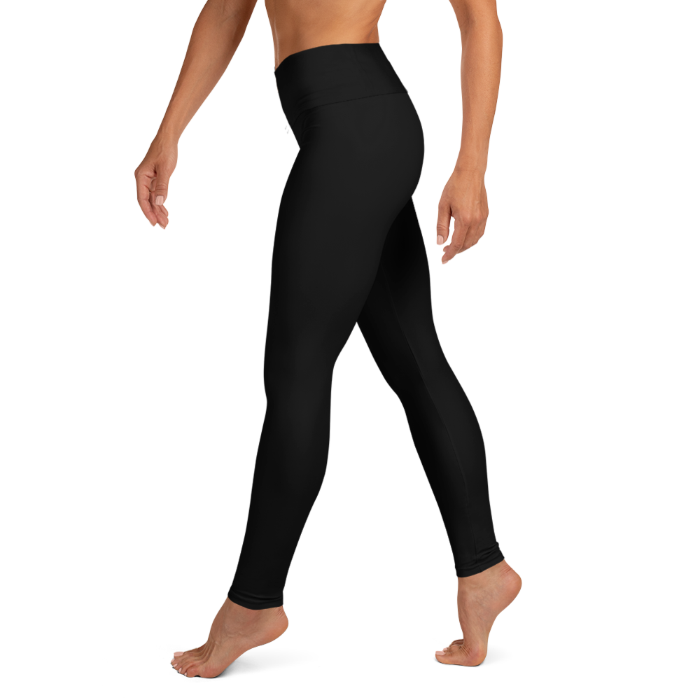 Strong and Humble Black Yoga Leggings  - Strong and Humble Apparel