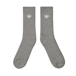 Strong and Humble Classic Logo Embroidered socks  - Strong and Humble Apparel