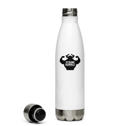 Strong and Humble Classic Logo Stainless Steel Water Bottle  - Strong and Humble Apparel