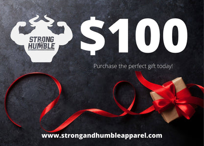 Strong and Humble Apparel E-Gift Card Gift Card - Strong and Humble Apparel
