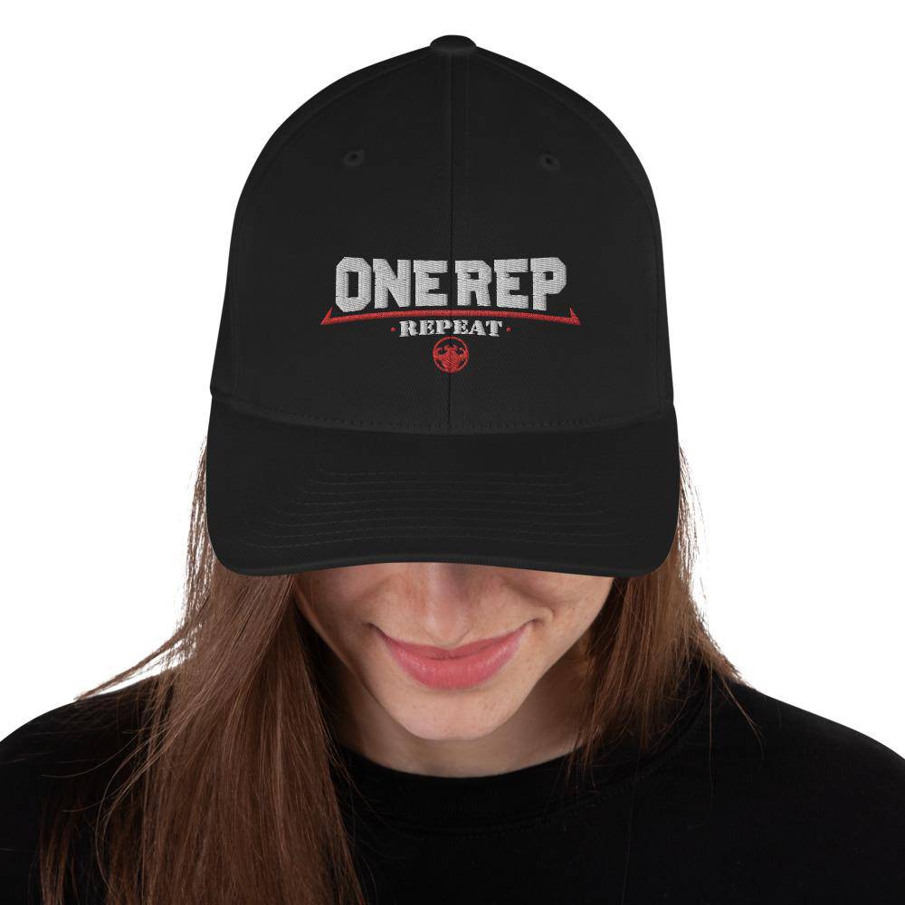 Fullback Flex One Rep Repeat Hat Hats - Strong and Humble Apparel