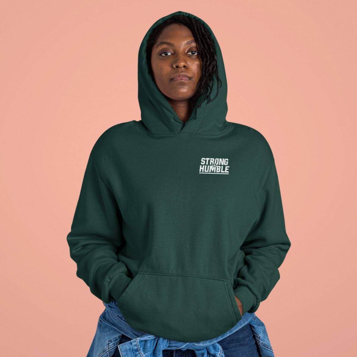 Clean Lines Women's Strong and Humble Hoodie Hoodie - Strong and Humble Apparel