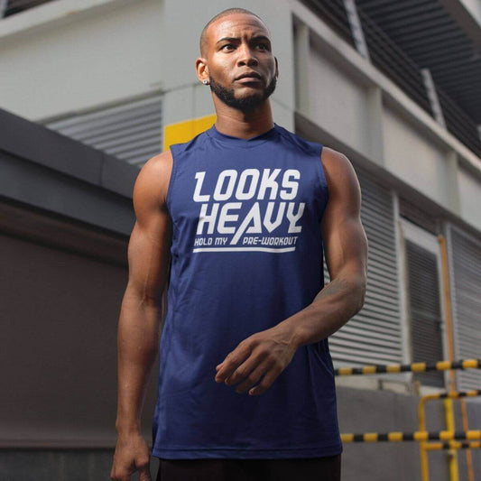 Looks Heavy Men's Muscle Shirt Muscle Shirt - Strong and Humble Apparel