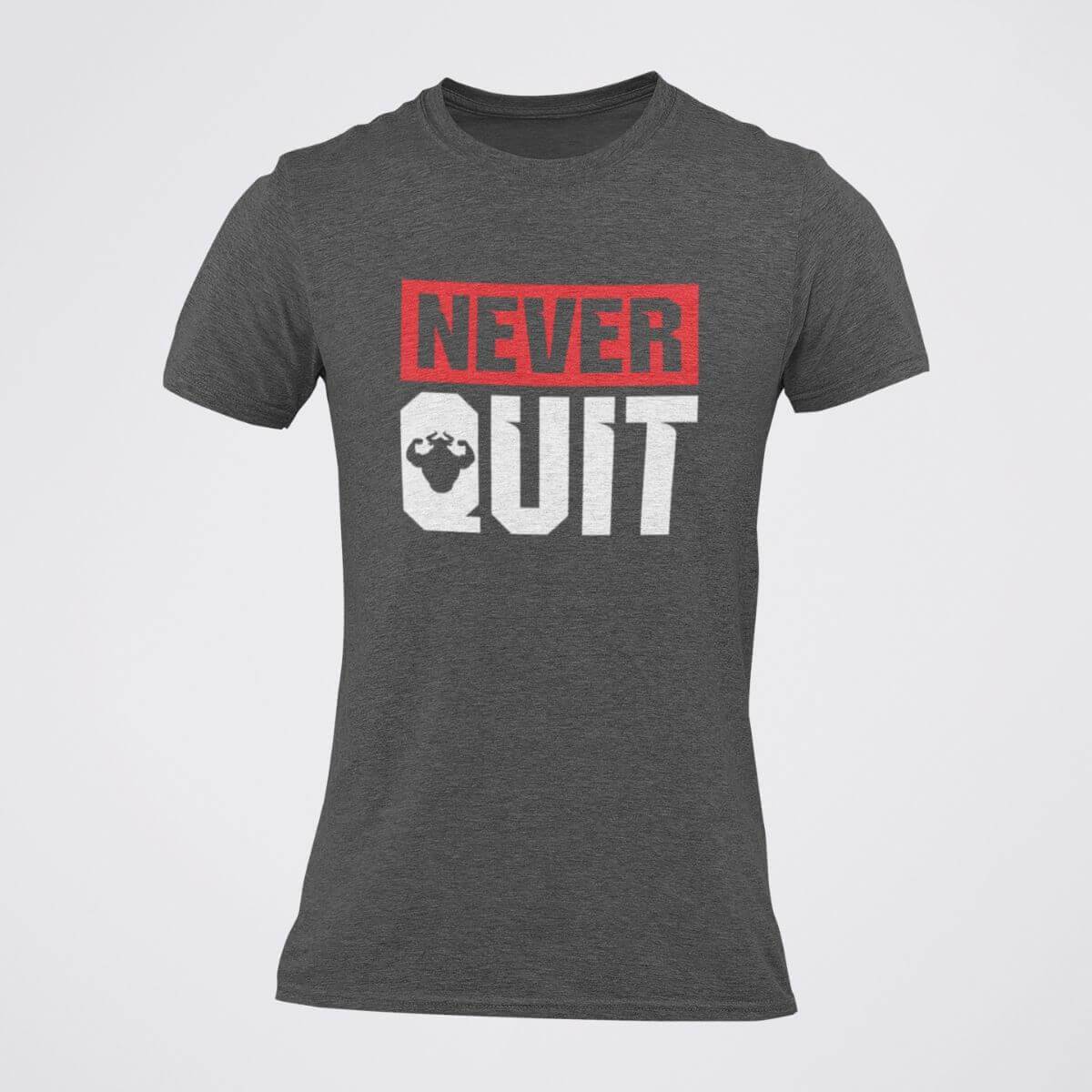 Never Quit Men's T-shirt T-shirt - Strong and Humble Apparel