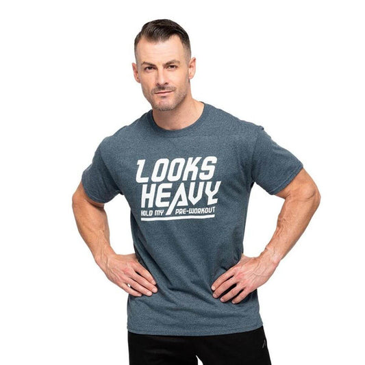 Looks Heavy Hold My Pre-Workout Men's T-shirt T-Shirts - Strong and Humble Apparel