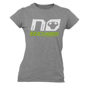 No Excuses Women's T-shirt T-Shirts - Strong and Humble Apparel