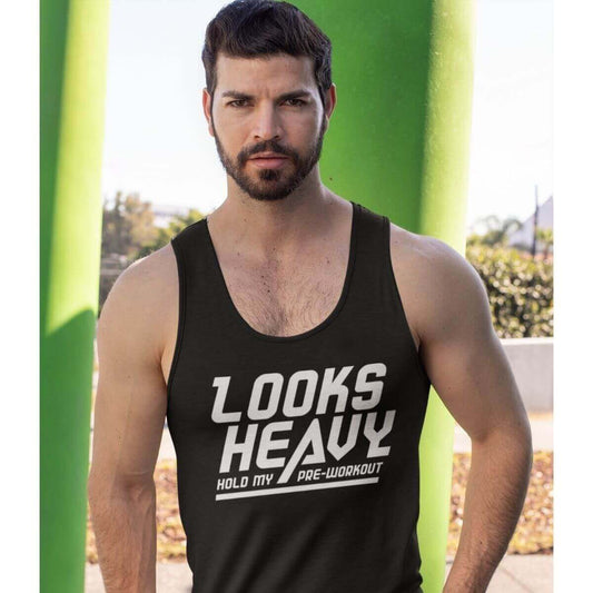Looks Heavy Men's Tank Top Tank - Strong and Humble Apparel