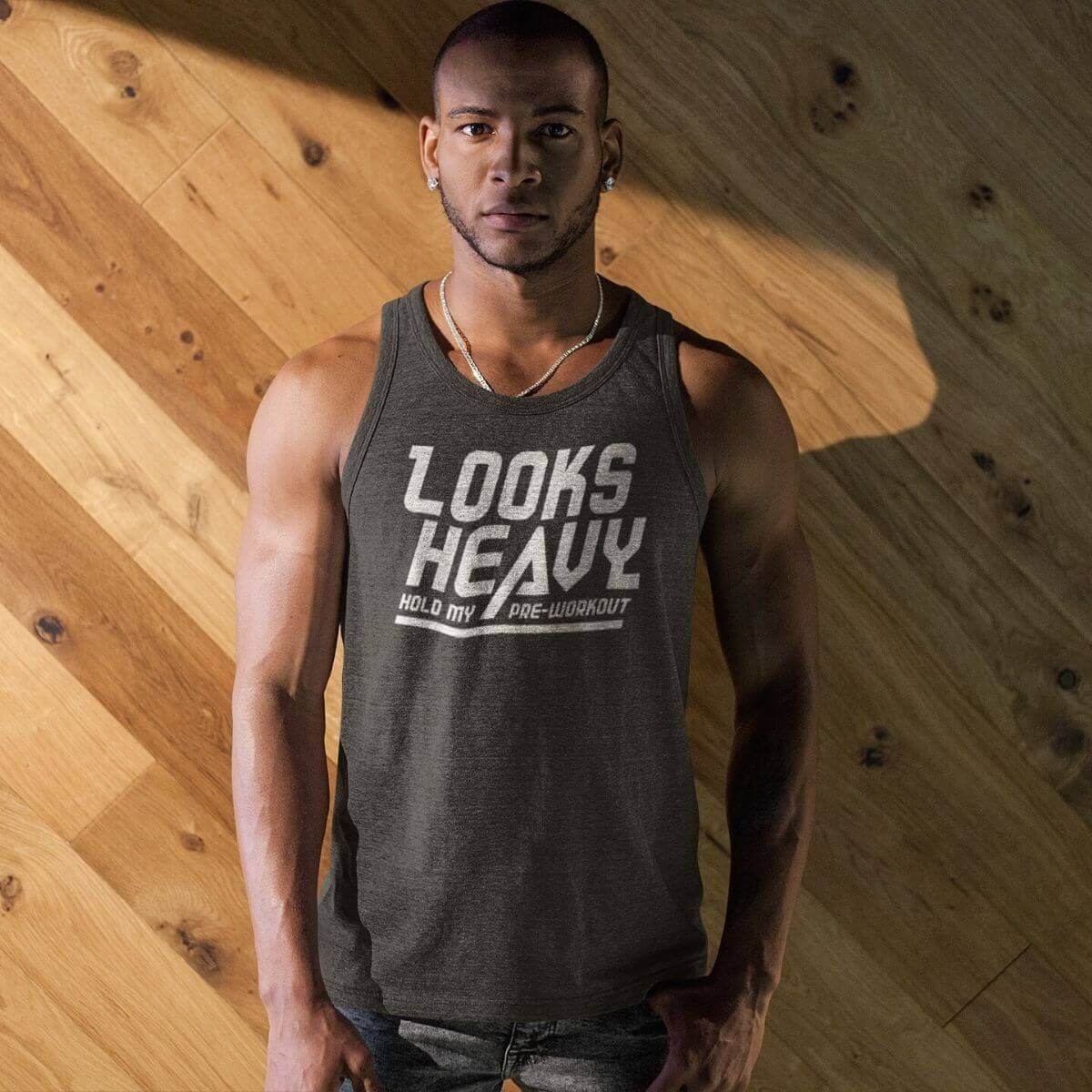 Looks Heavy Men's Tank Top Tank - Strong and Humble Apparel