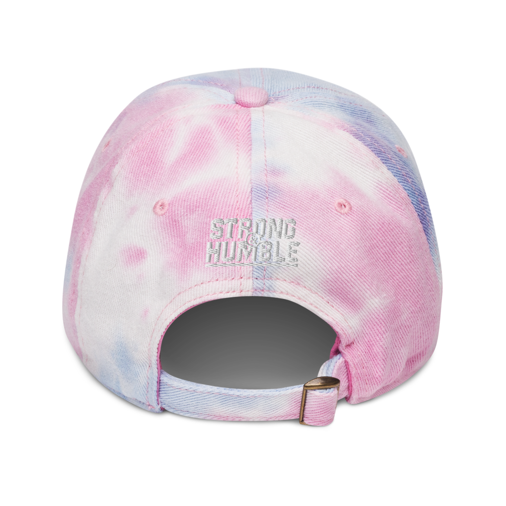 Minimal Logo Tie dye hat  - Strong and Humble Apparel
