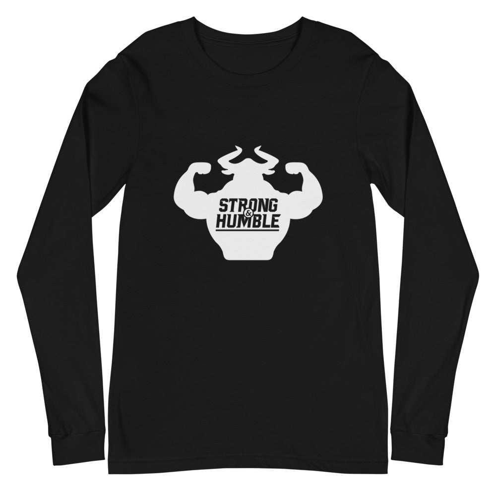 Classic Logo  Long Sleeve Tee  - Strong and Humble Apparel