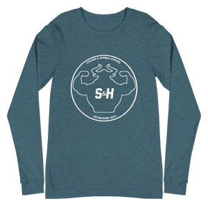 Outline Long Sleeve Tee  - Strong and Humble Apparel