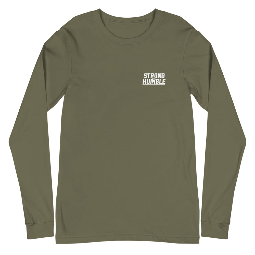 Clean Lines Long Sleeve Tee  - Strong and Humble Apparel