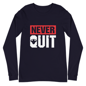 Never Quit Long Sleeve Tee  - Strong and Humble Apparel