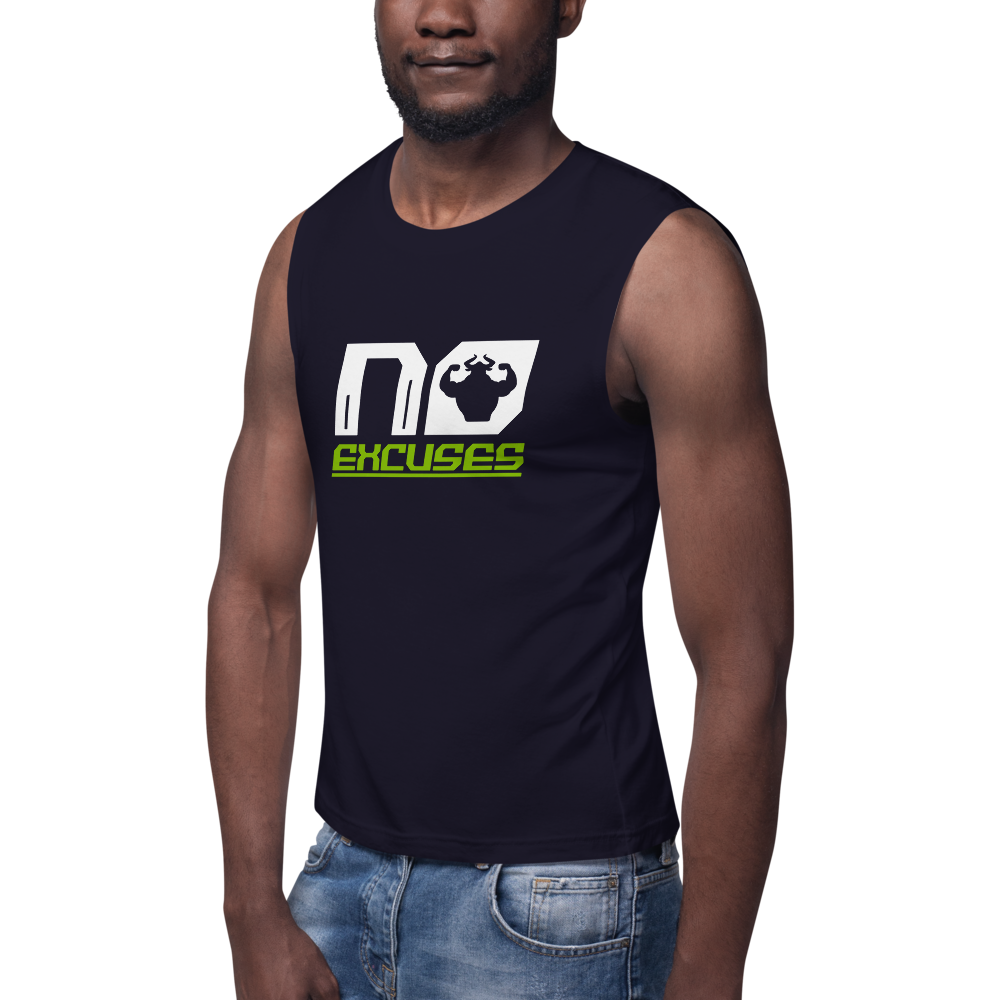 No Excuses Muscle Shirt  - Strong and Humble Apparel