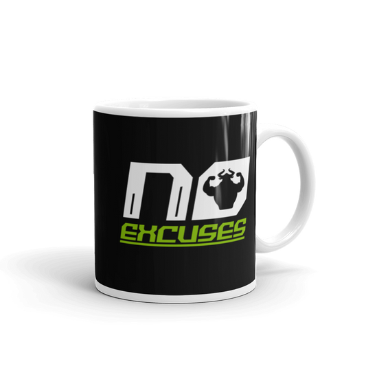 No Excuses Mug  - Strong and Humble Apparel