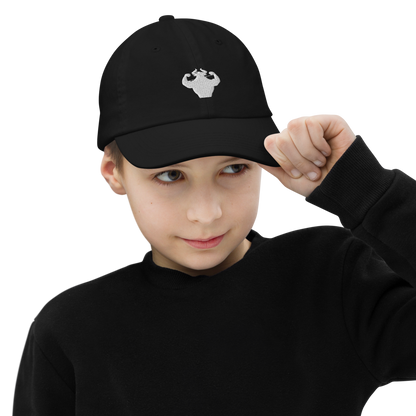 Strong and Humble Minimal Logo Youth baseball cap  - Strong and Humble Apparel