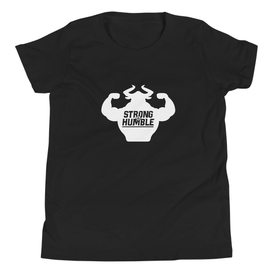 Strong and Humble Classic Logo Youth Short Sleeve T-Shirt  - Strong and Humble Apparel