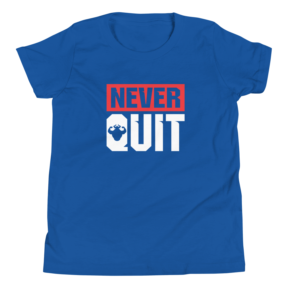 Never Quit Youth Short Sleeve T-Shirt  - Strong and Humble Apparel
